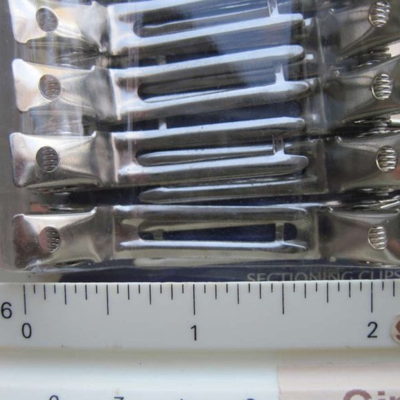 12 Goody Metal Sectioning Styling Hair Clips 2006 Section Secure Style Classic - Picture 9 of 11